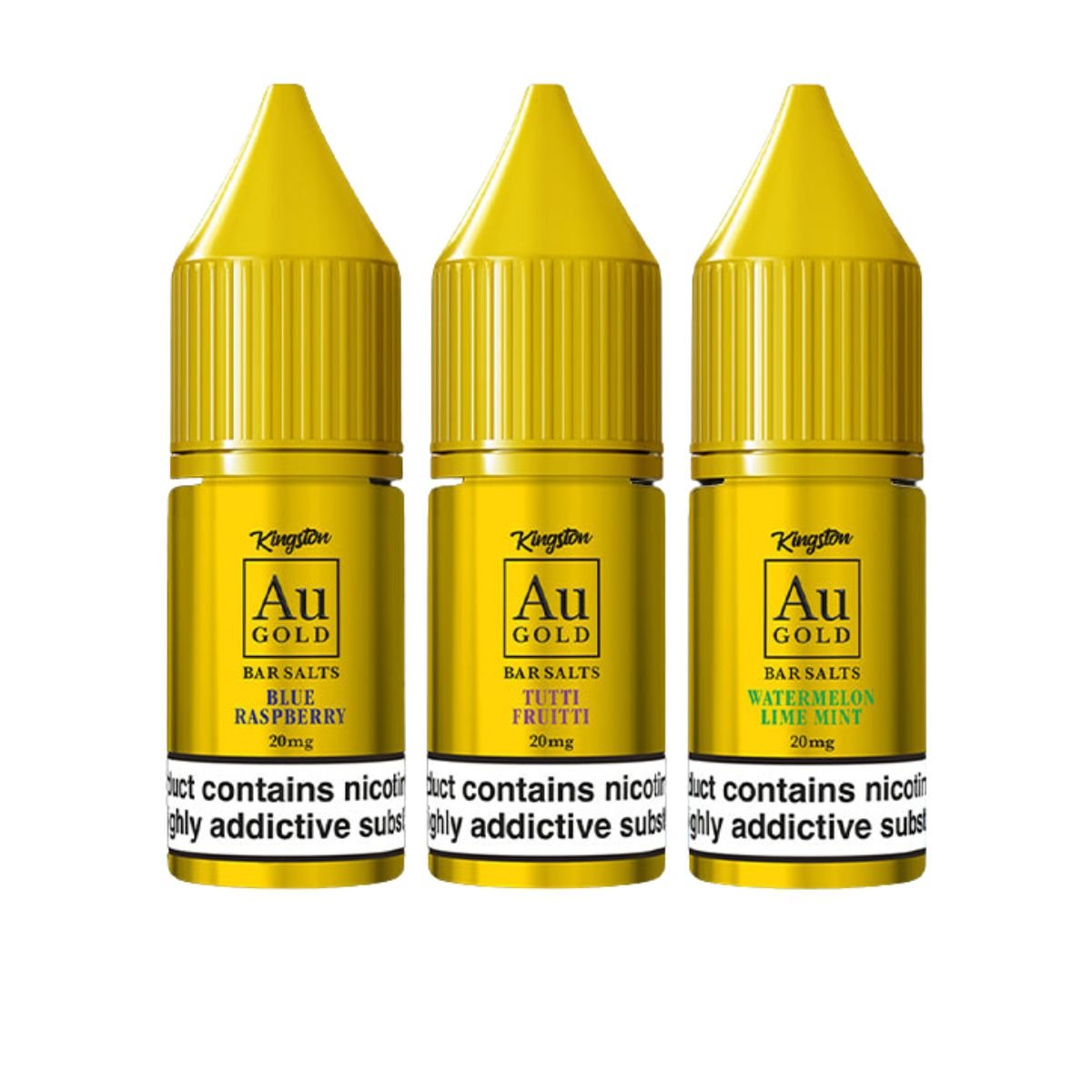 AU Gold Nic Salts by Kingston - vape squad