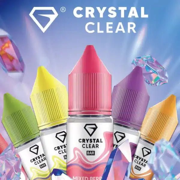 Crystal Clear Nic Salts - vape squad