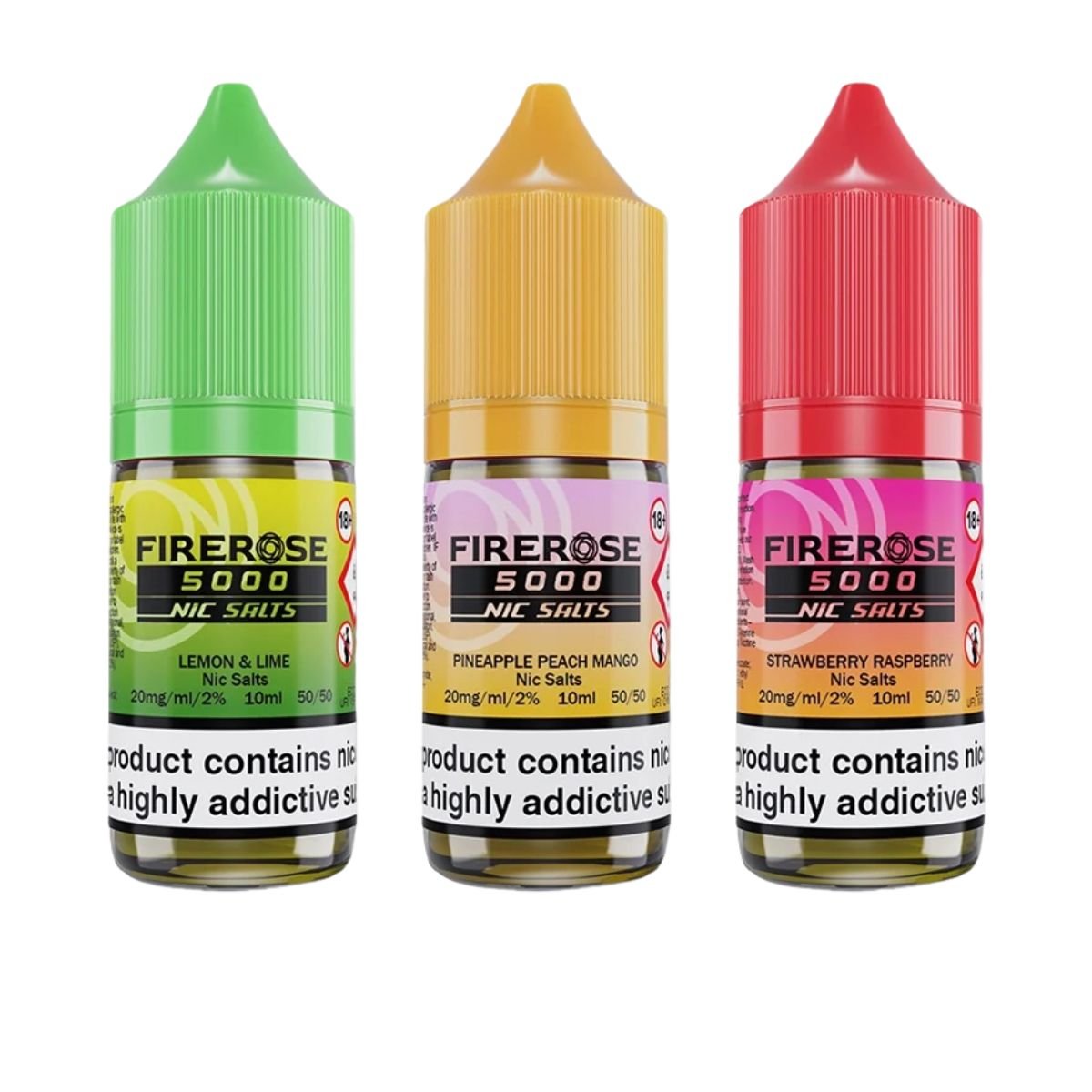 Elux Firerose 5000 Nic Salts - vape squad