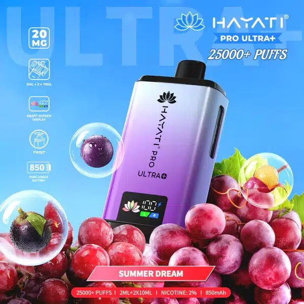 Hayati Pro Ultra 25K Prefilled Pod Kit - vape squad