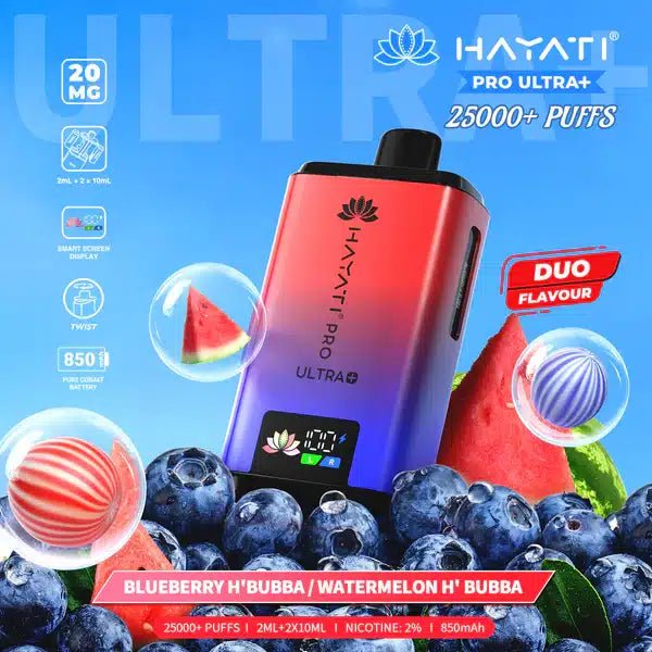 Hayati Pro Ultra 25K Prefilled Pod Kit - vape squad
