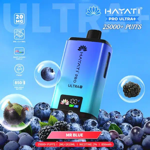 Hayati Pro Ultra 25K Prefilled Pod Kit - vape squad