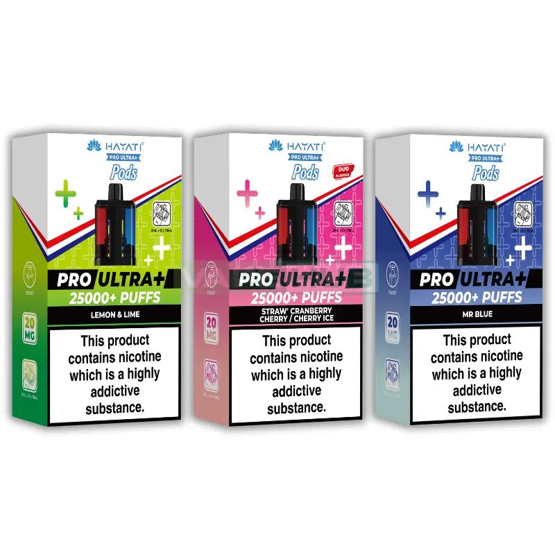 Hayati Pro Ultra 25K Prefilled Pods - vape squad