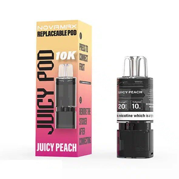 Juicy Pod Novamax 10K Prefilled Pods - vape squad