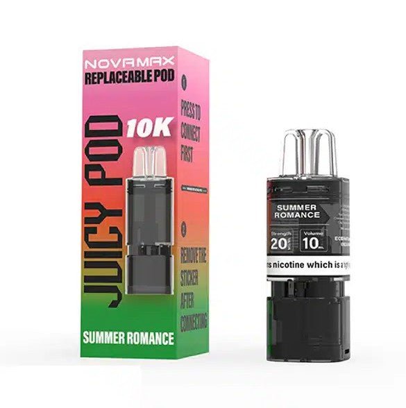 Juicy Pod Novamax 10K Prefilled Pods - vape squad
