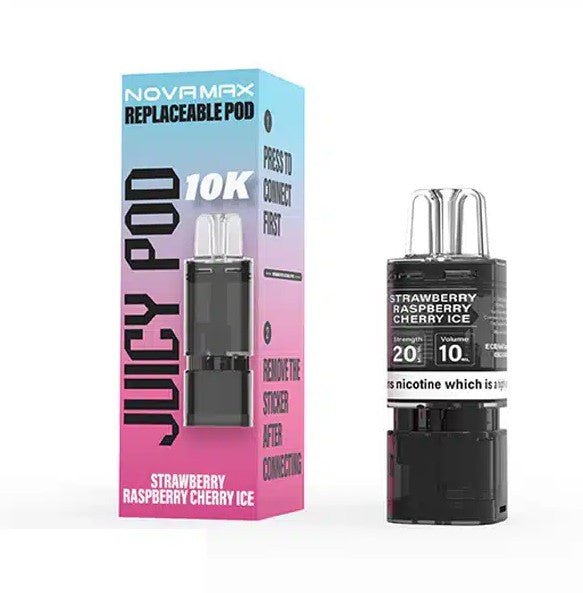 Juicy Pod Novamax 10K Prefilled Pods - vape squad