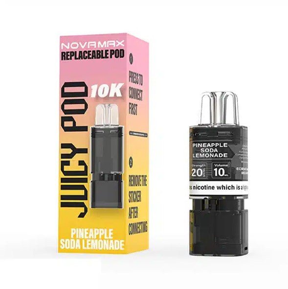 Juicy Pod Novamax 10K Prefilled Pods - vape squad