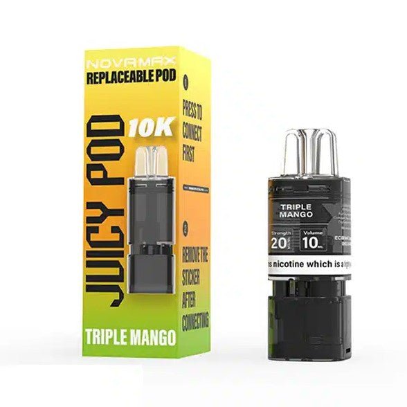Juicy Pod Novamax 10K Prefilled Pods - vape squad