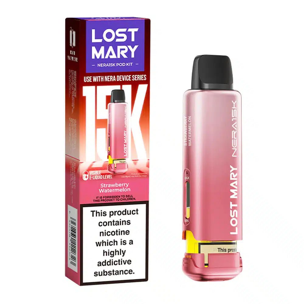 Lost Mary Nera 15K Prefilled Pods - vape squad