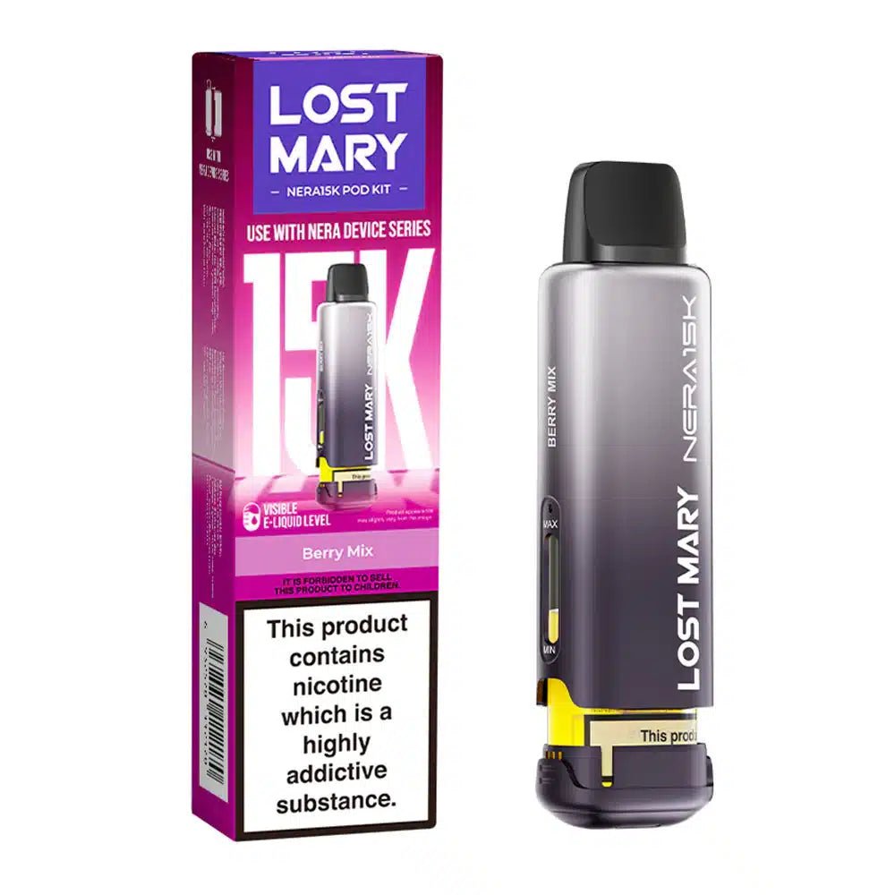 Lost Mary Nera 15K Prefilled Pods - vape squad