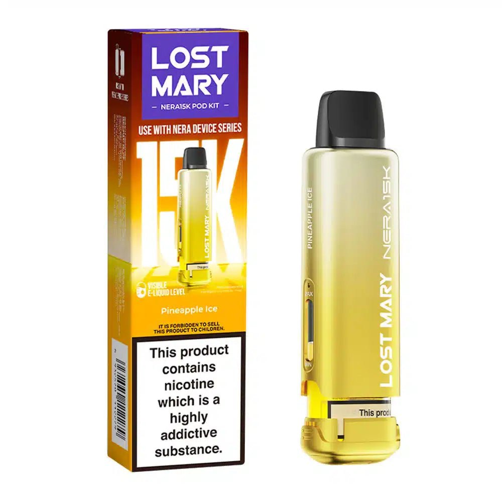 Lost Mary Nera 15K Prefilled Pods - vape squad