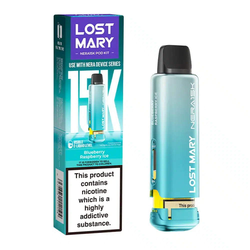 Lost Mary Nera 15K Prefilled Pods - vape squad