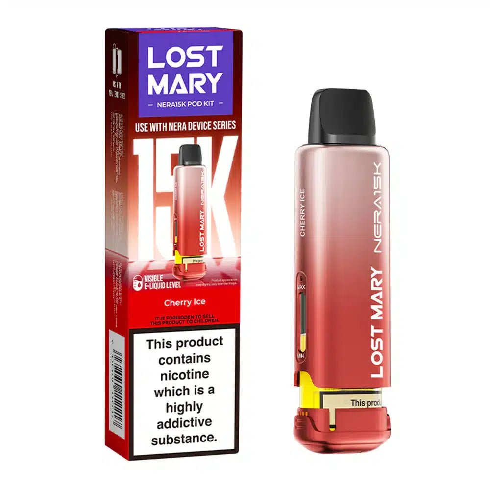 Lost Mary Nera 15K Prefilled Pods - vape squad