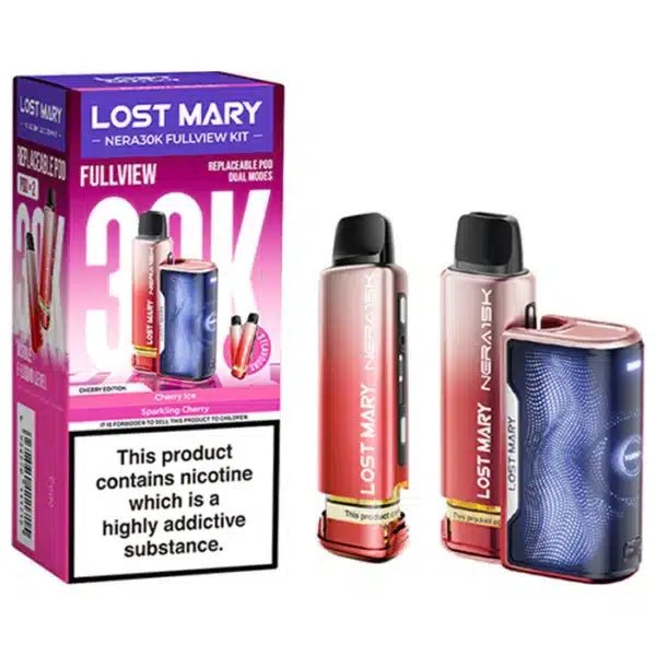 Lost Mary Nera 30K Fullview Prefilled Pod Kit - vape squad