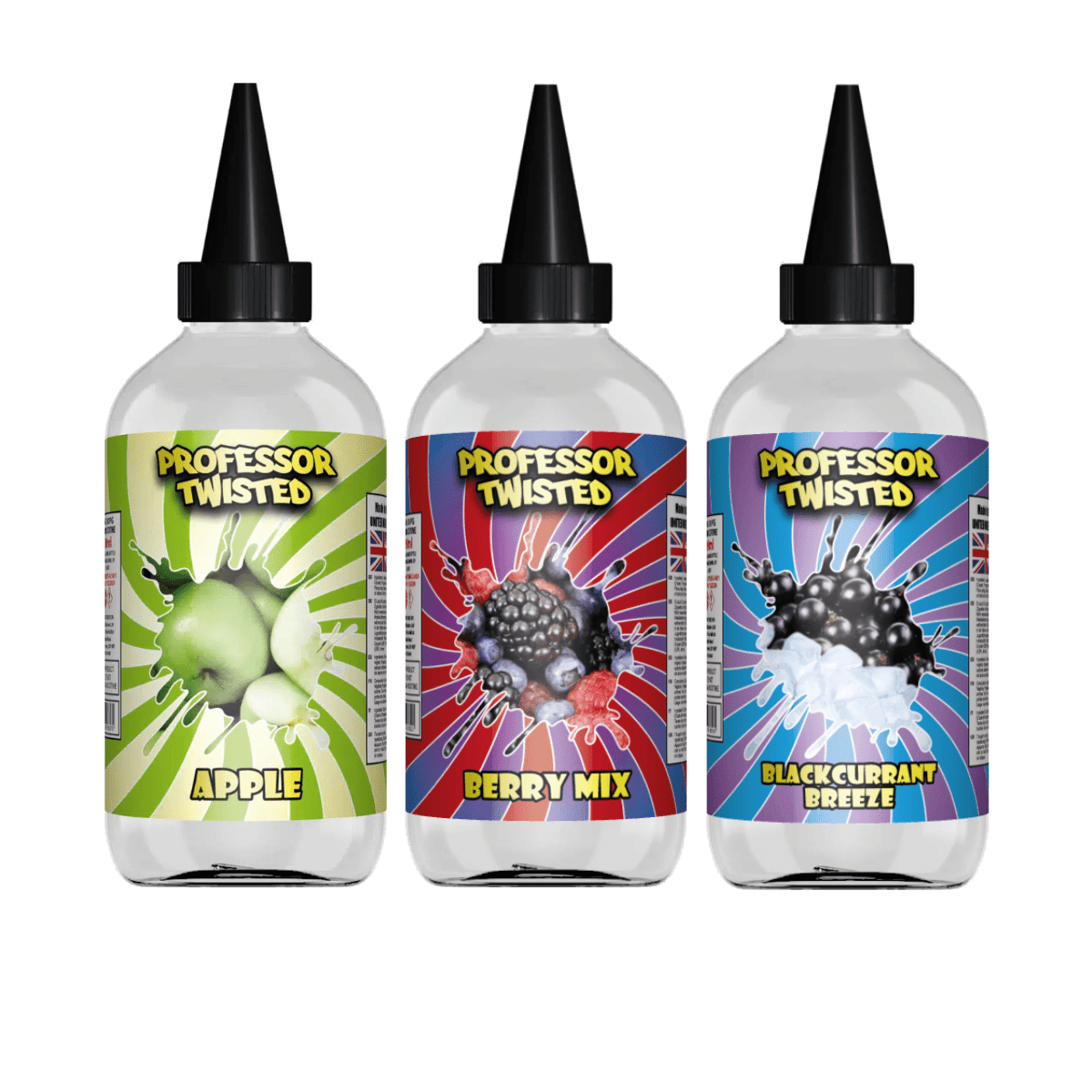 Professor Twisted 200ml Shortfill E Liquid - vape squad