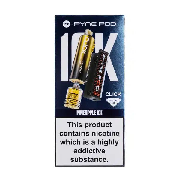 Pyne Pod Click 10K Prefilled Pod Kit - vape squad