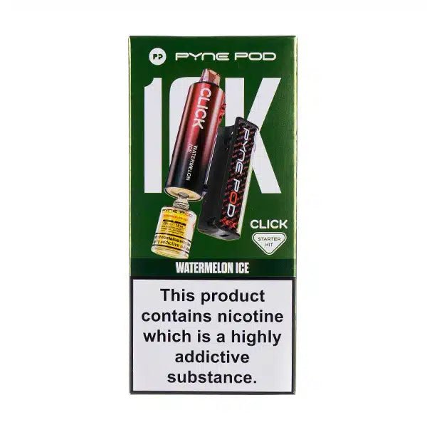 Pyne Pod Click 10K Prefilled Pod Kit - vape squad