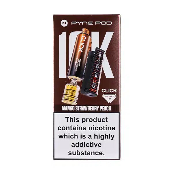 Pyne Pod Click 10K Prefilled Pod Kit - vape squad
