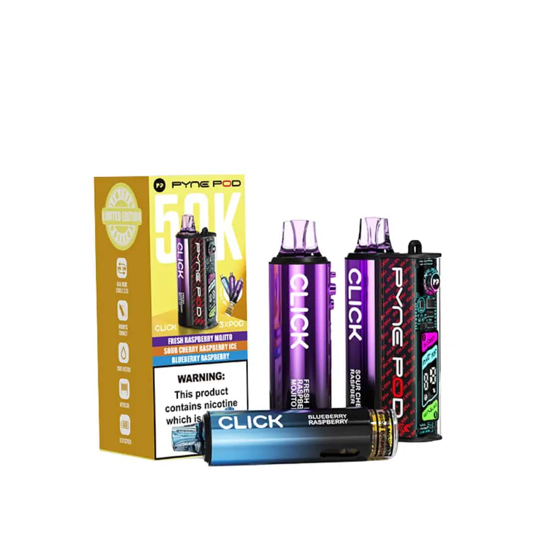 Pyne Pod Click 50K Prefilled Pod Kit - vape squad