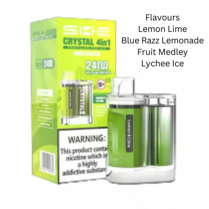 SKE Crystal 4 - in - 1 Prefilled Pod Kit - vape squad