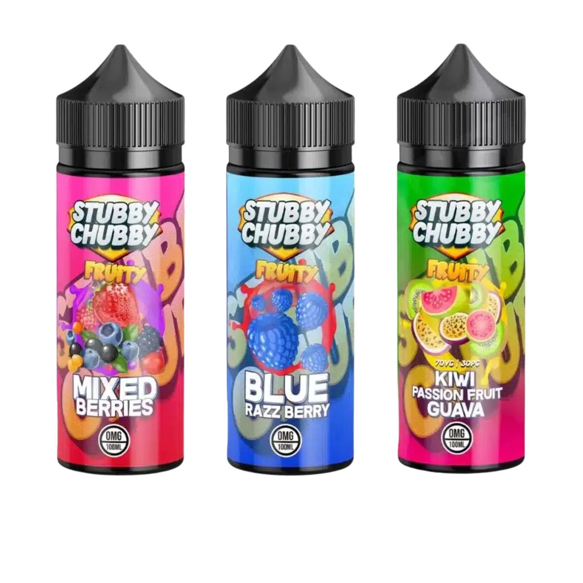 Stubby Chubby 100ml Shortfill E Liquid - vape squad