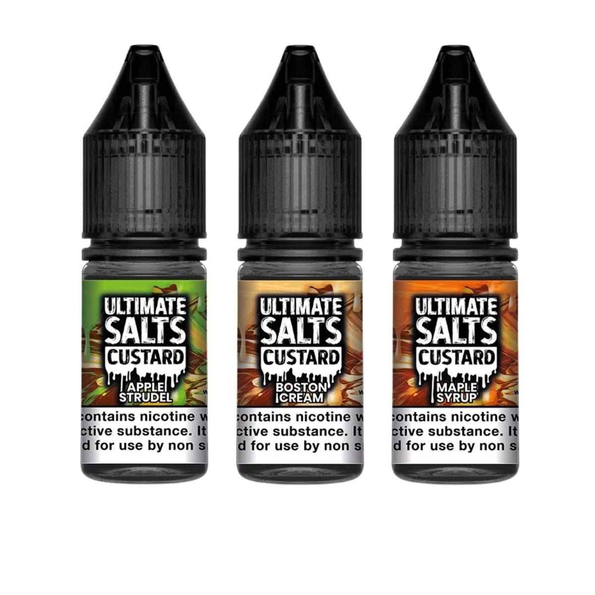 Ultimate Custard Nic Salts - vape squad