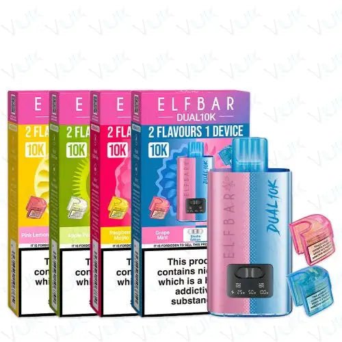 Elf Bar Dual 10K Prefilled Pod Kit - vape squad