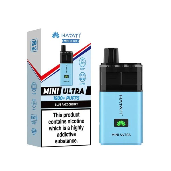 Hayati Mini Ultra 1500 Prefilled Pod Kit - vape squad