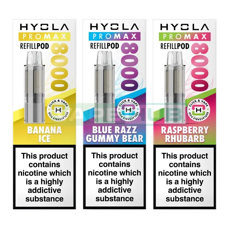 Hyola Pro Max 8000 Prefilled Pods - vape squad