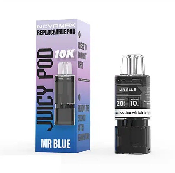 Juicy Pod Novamax 10K Prefilled Pods - vape squad