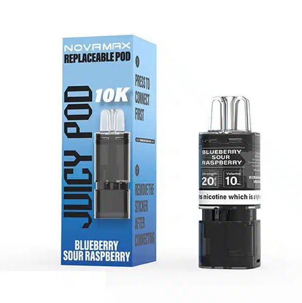 Juicy Pod Novamax 10K Prefilled Pods - vape squad