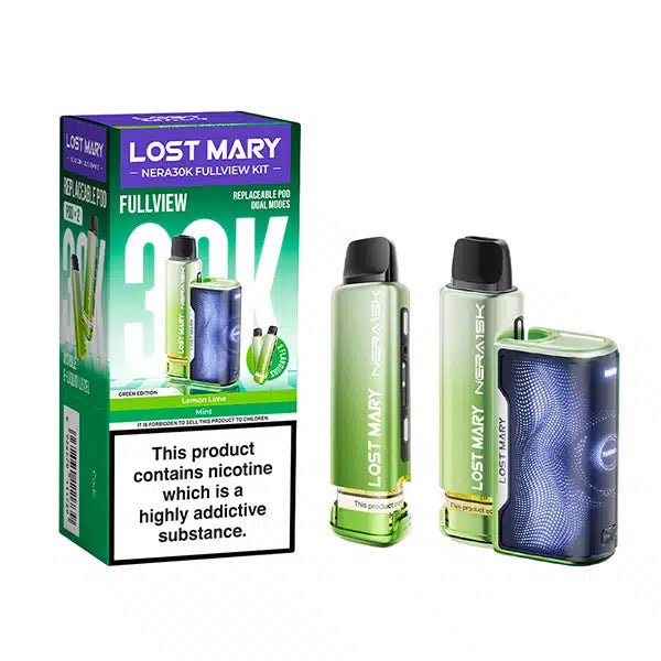 Lost Mary Nera 30K Fullview Prefilled Pod Kit - vape squad